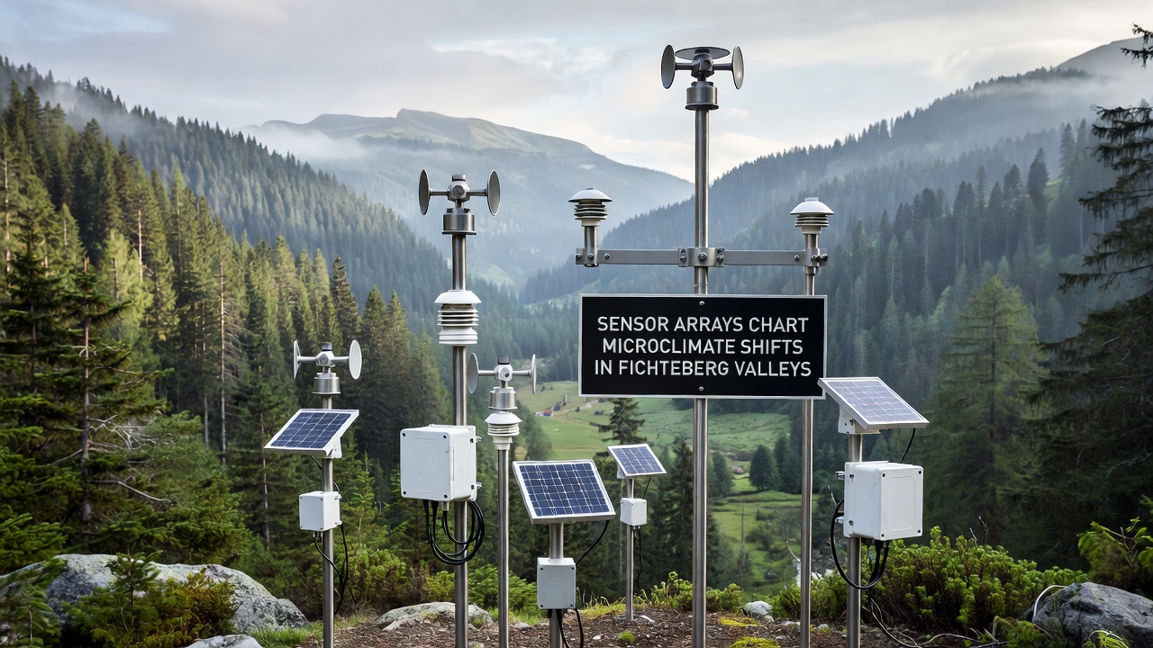 Sensor Arrays Chart Microclimate Shifts in Fichteberg Valleys